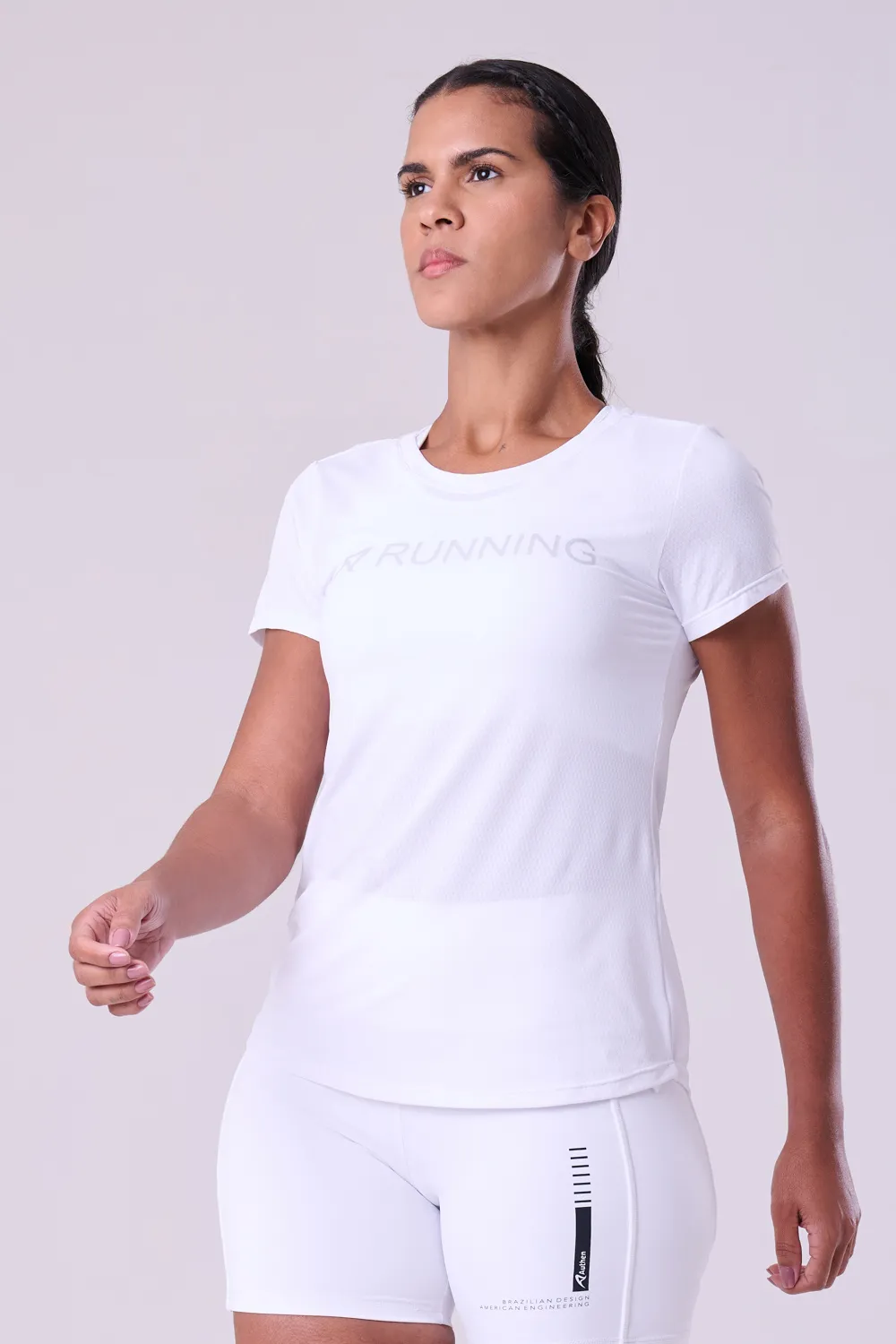 CAMISETA KEEP COOL RUNNING IND BRANCO