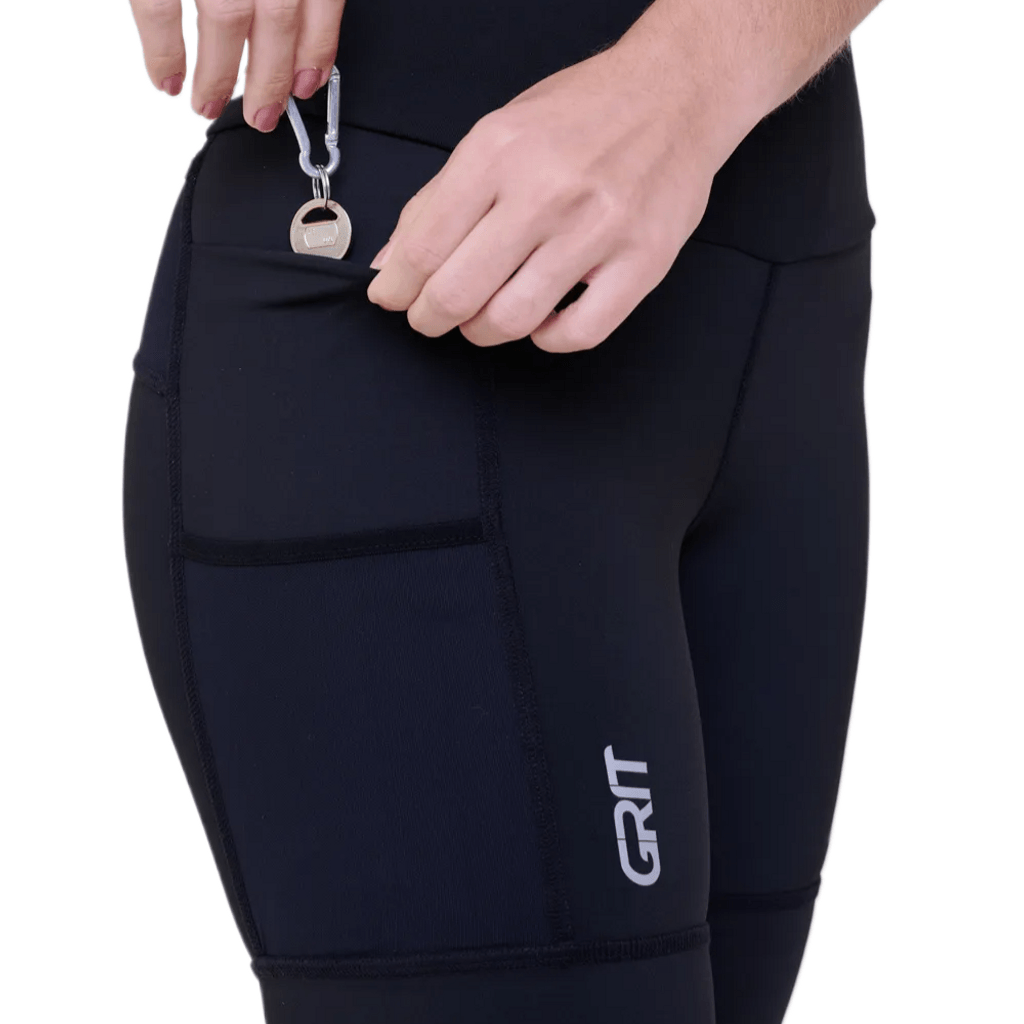 BERMUDA GRIT BOSSA 7 BOLSOS 18CM IND PRETO - Imagem 5