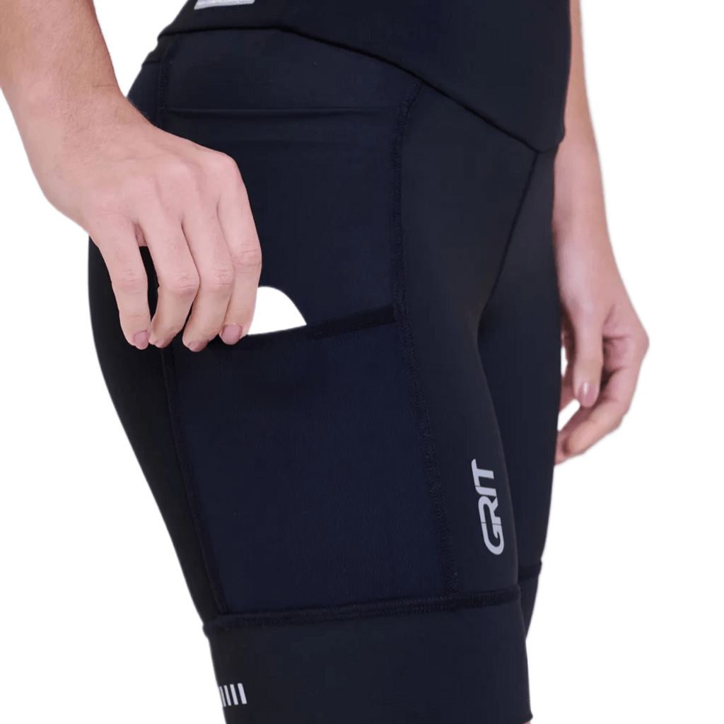 BERMUDA GRIT BOSSA 7 BOLSOS 18CM IND PRETO - Imagem 4